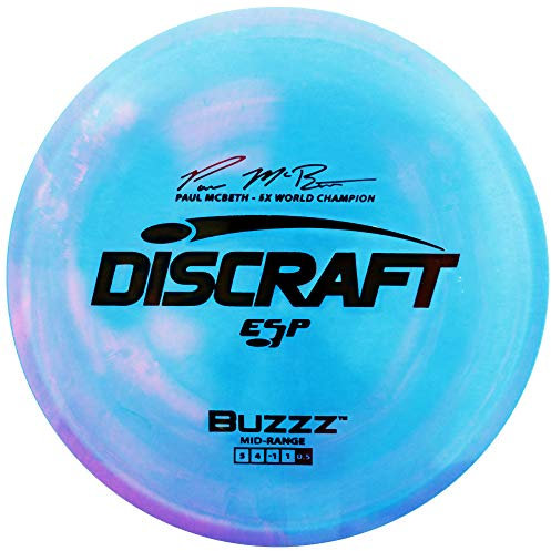 Discraft Limited Edition First Run Paul McBeth Signature ESP Buzzz Midrange Golf Disc [Colors May Vary] - 177-180g