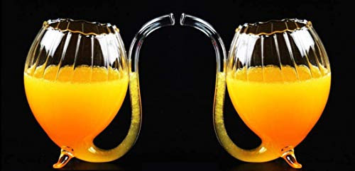 Porto Sipper Lot de 2 verres à liqueur avec petit pinceau à verre 300 ml