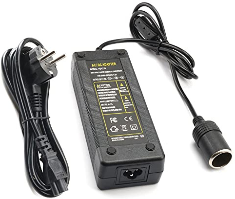 Adattatore di alimentazione per auto, 120 W, 12 V, 10 A, convertitore di tensione CA-CC, convertitore di corrente da 200 V 230 V a 240 V a 12 V, adattatore di alimentazione per compressore, frigo
