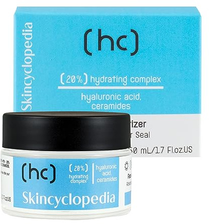 Skincyclopedia Anti Aging Hyaluron Creme hochdosiert mit Ceramiden und Niacinamide, Gesichtscreme für trockene Haut, Tagescreme für schönes Gesicht, Feuchtigkeitscreme mit Hyaluronsäure, 50ml