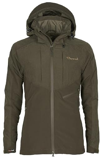 Pinewood 3984 Furudal Caribou Hunt Extreme Jacke Suede Brown/D.Olive (244) L