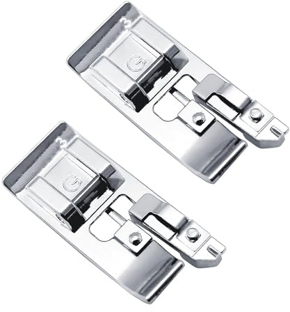 ZhXu Shuo 2pcs Snap On Overcast Presser Foot (G) XC3098051 for Brother Singer Babylock Simplicity Domestic Sewing Machine