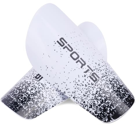 Kids Shin Pads | Kids Football Shin Guards Soccer Shin Pads Boys Girls | Multi-Sport Shin Guards for Kid Ages 5-12 (Sports) (Black)