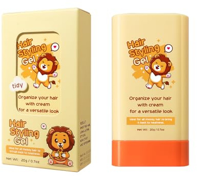 Gel de Pelo Para Niños,Barra De Cera Para El Cabello Para Niño,Gel Capilar Para Niño Pequeños,Ingredientes Suaves Diseñados Para El Cabello De Los Niños