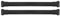 OMAC Relingträger Dachträger Dachgepäckträger Kompatibel mit VW T5 Transporter V 2003-2015 | Fahrradträger Dachboxen Dachgepäckablage Dachteile Eloxiertem Aluminium Schwarz mit TÜV ABE