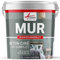 WANDSPACHTELBETON-KIT - NUANCES MINERALES Flanell Dunkelgrau - 5 m² - Matten finish
