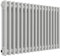 465mm (w) x 2000mm (H) Ultraheat Tubularo 2 Column White Vertical Radiator
