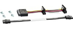 HPE Mini-SAS Kabel-Set für SFF Konfiguration mit AROC Controller – Kit de Câbles Internes SAS – Pour ProLiant ML350 Gen10