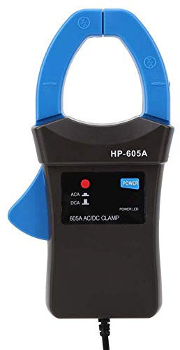 Oumefar Clamp Meter 605a 600A DC/AC Current Clamp Adapter Clamp On Meter Tester with Test ProbesTesters and Detectors