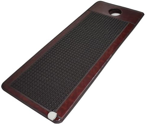 Massager,Natural Jade Beauty Tourmaline Mat -Far Pad for Full Body - Jade Mattress Hot Stone Physical Pad for Back Full Body