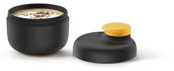 Lékué Dressing- und Soßenbehälter To Go, Schwarz