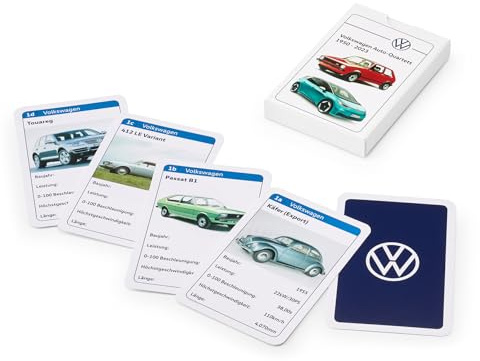 Volkswagen 330087528 - Gioco di carte da gioco per auto, 32 carte