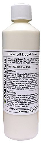 Polycraft Liquid Latex for Mould/Mold Making - 500ml