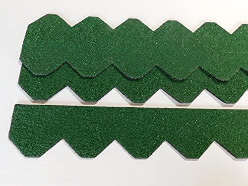 2 Sets Dachschindeln Schiefer (55 mm) grün 1,10 m² Manufaktur Martinshof Minidachschindeln, Schindelstreifen, Dachdeckung, Dachziegel, Miniaturschindeln