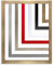 myposterframe Rahmen 60 x 90 cm Maia Bilderrahmen MDF Vintage Gold mit Kunstglas klar 1 mm