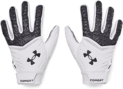 Under Armour - - Combat-Footballhandschuhe für Herren, Kolorit Black (001), Größe: