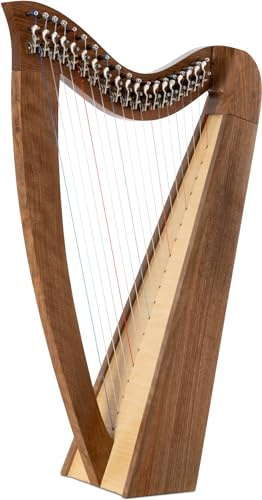 Classic Cantabile H-19 WN Keltische Harfe 19 Saiten, 19 Nylon-Saiten