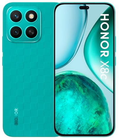 Honor X8c 8GB/256GB Smartphone 6.7 AMOLED 120Hz 5000mAh Android 15 Verde Marrs