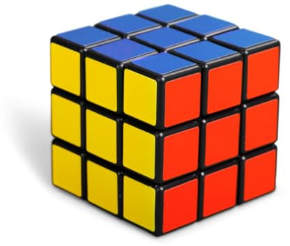 PARENCE.- Lot de 2 Cubes Magiques Logiques 3x3 – Cube Casse-Tête 6 cm | Jeu de Réflexion pour Enfants & Adultes | Jouet Éducatif Ludique - 2 Pièces)