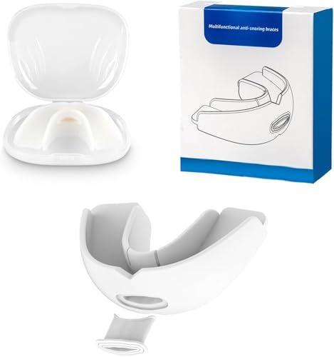 AIOUTGOGO Anti Snoring Mouthpeice - Anti Snoring Devices,Snoring Aids for Men and Women,Ready to Use - Multifunctional Sleep Snore Stopper,Snoring Solution for Better Sleep