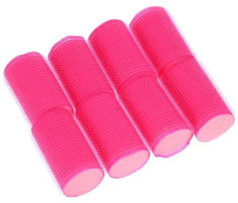 Genérico 8 Piezas de Rodillos Autoadhesivos de Esponja para Cabello, Diseñados para Rizos Duraderos y Peinados Rápidos en Mujeres