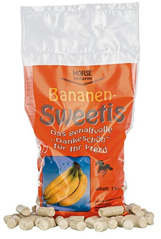 HORSE fitform Friandise à la Banane pour Cheval 1 kg