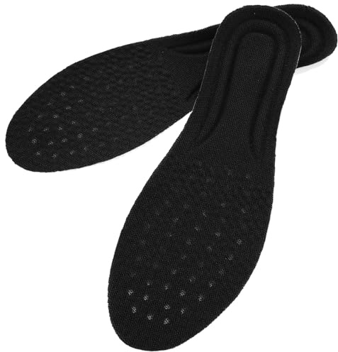 DECORNIJIA Stoßdämpfende Atmungsaktive PU Einlegesohlen Rutschfeste Schweißabsorbierende Laufsohlen für Damen und Herren Praktische Schuhpolster für Sport und Lange Spaziergänge