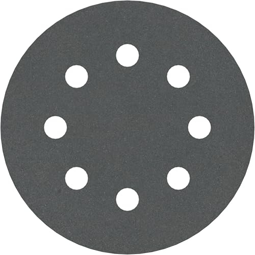 Bosch 5x PRO Plastic and Hard Stone F355 Schleifscheibe (für Beton, Harter Stein, Ø mm, Körnung 400, Professional Zubehör Exzenterschleifer)