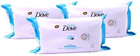Dove Lingettes pour bébé 3 pack