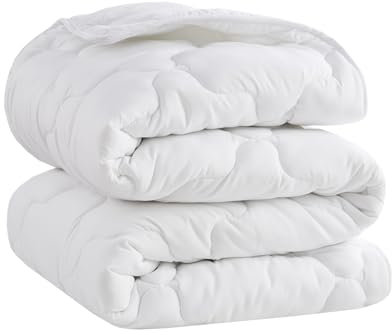 Degrees of Comfort Bettdecke 200x220-4 Jahreszeiten Super Weich, Ganzjahresdecke Atmungsaktive, Zudecke Schlafdecke Allergikergeeignet, Weiß, Oeko-Tex Standard 100