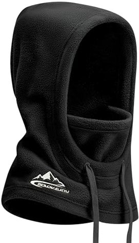 AYPOW Sturmhauben Winter, Thermo Winddichte Fleece Balaclava Gesichtsmaske, Warme Skimaske Weicht Verstellbare Kapuze Hut Sturmhaube Motorrad Fahrrad für Herren Damen Outdoor Wintersport