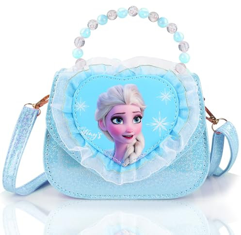 Borsa Bambina, Borsetta Bambine Ragazza, Bambino Borse a Tracolla, Borsette Bimba Regolabile Borsetta per Regalo Compleanno