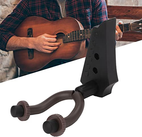 ZenithAur dekorativa gitarrväggfäste med punch liberty installation för hem eller studio väggdekoration, ger skavfri förvaring för gitarrer och basinstrument