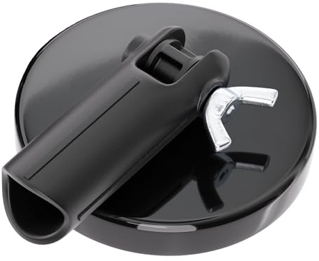 Magnetic Pick-Up Tool Attachment, 3.20 Diameter, 0.440 Thick Magnet Assembly with Acme-Threaded Attachment for Standard Broom Handle, 65 Pounds Pull, 1 Each
