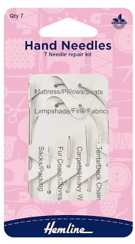 Hemline - Hemline - Hand de Aiguilles à coudre - Assorted Repair Set. Set de 7