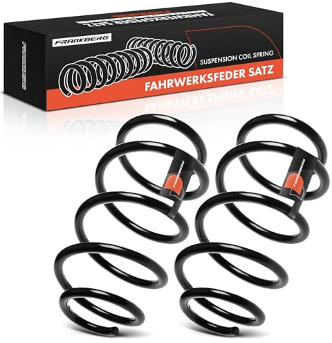 2 muelles de suspensión para eje delantero compatible con Roadster 452 Cabriolet Coupe 698 ccm 2003-2005 Replace # 0009842V003