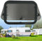 RCBDBSM Caravan Seitenfenster Wohnmobilfenster RV-Seitenfenster, RV-Notfallfenster, Fensterersatz mit Sichtschutz und Sonnenschutz für Wohnwagen, mobiles Wohnmobil,800x600mm