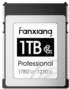 fanxiang CFexpress Type B Speicherkarte 1 TB (Für Kompaktkameras der Einstiegs- und Mittelklasse, Full HD-Videos, U1, C10,V10, bis 1700 MB/s Lesegeschwindigkeit)