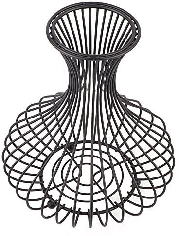 Leapiture Wine Bottle Barrel Cork Stopper Storage Basket Holder Iron Cork Collector Container Decorative Vino Cork Storage Box Container for Kitchen Wine Lover