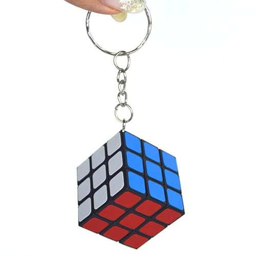 Cube Keychain, Mini Cube For Cube Gift Keychain, Sequential Puzzles Cube Keychain