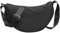 KEYRI 1 PCS Crossbody Moon Bag Umhängetasche im Halbmond Style Durable Nylon Moon Bag Design for Täglicher Gebrauch, Reisen, Wandern or Pendler Vielseitig Schulranzen für Frauen (Schwarz)