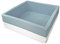 Rainbow Kids - XXL Luxus Bällebad Bällepool Bällebecken Spielbälle Kugelbad Bällchenbad Spielbecken Ball Bällepool (120x120x40 mit 500 Bällen, Mint-Weiss)