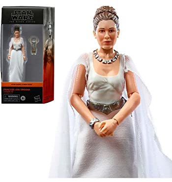 Star Wars Hasbro The Black Series Princess Leia Organa (Yavin 4) Toy 15 cm A New Hope Figure, Ages 4 and Up,Multicolor,F1876