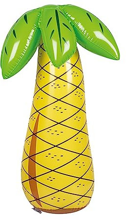 Boland 52175 - Palmier gonflable, 68 cm, Jouet aquatique, Décoration, Décoration de fête pour piscine, fête d'été et fête à thème