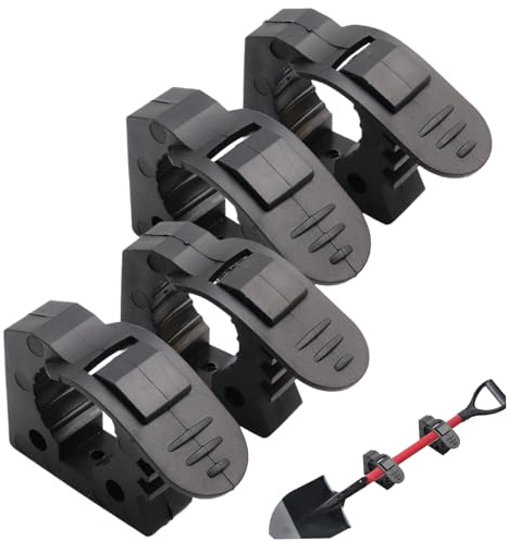 Neroyaner Rubber Clamp Quick Release Clamp 4PCS Non-Slip Rubber for 1.18-1.57in Diameter Tools Universal Strong Load Tuv ATV Van Trucks Quick Grip Clamps