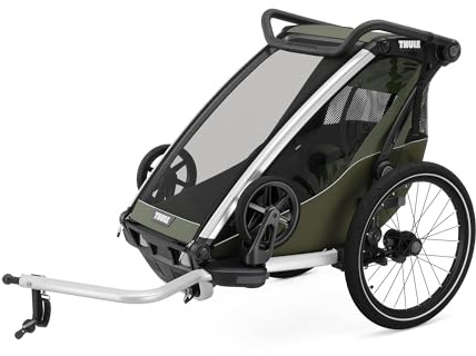 Thule Chariot Lite Multisport Bike Trailer Vintage green, Single