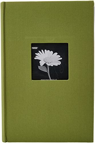 Album Photo 300 Pochettes avec Cadre en Tissu pour Photos de 10 x 15 cm, Vert