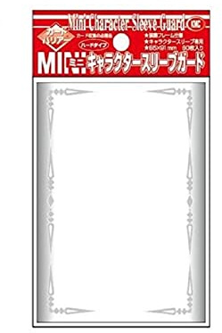 KMC Akashiya Barrier Mini Character Guard Card Sleeves (60 Piece), Clear, 65 x 91mm