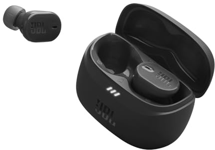 JBL Tune Buds 2 - True Wireless Noise Cancelling Earbuds with JBL Spatial Sound and Smart Ambient Technology, 6 mics for Perfect Calls, up to 48Hrs of Playback, IP54 Dust & Water Resistant (Black)