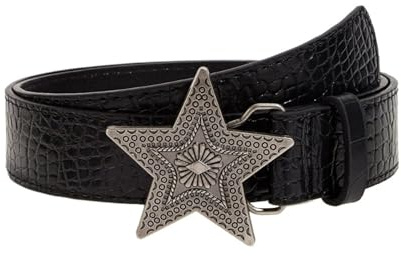 XCTDSVAH Cintura Borchie Cintura da donna retrò con gonna decorativa e cintura personalizzata pantaloni neri